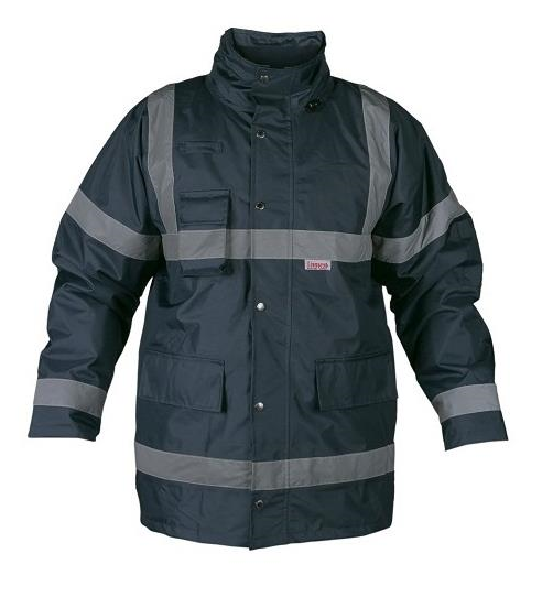 Uniwest UW-320 Tek Renk Lacivert Parka