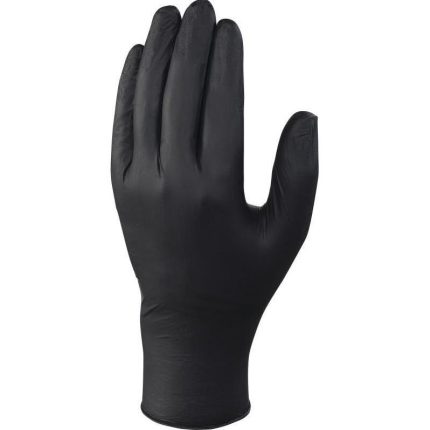 Delta Plus VENITACTYL Pudrasız Siyah Nitril Eldiven