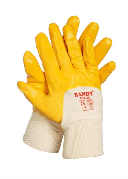 HANDY HN-44 Sarı Nitril Eldiven