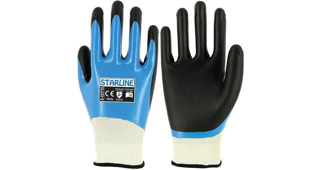 Starline E-151715 Köpük Nitril Eldiven 3121X