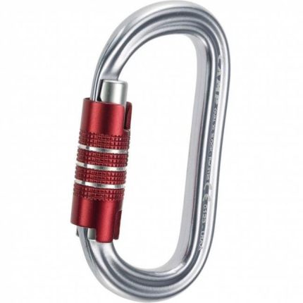 Camp Safety Alüminyum Oval Otomatik 3 Kilitli Karabina