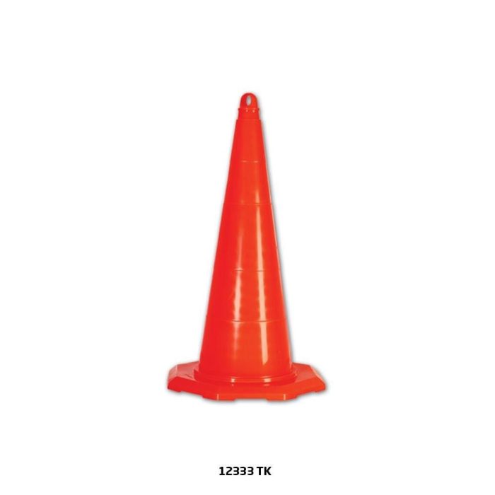 Kırılmaz PVC Trafik Konisi 70 cm