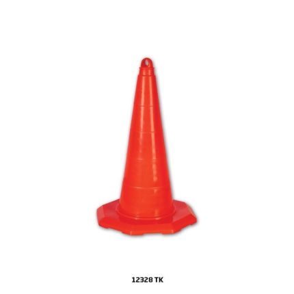 Kırılmaz PVC Trafik Konisi 52 cm
