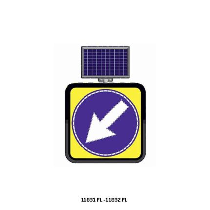 Led’li Yol Bakım Levhası ( SOLDAN GİDİNİZ)