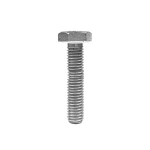 M20x55 DIN 933 8.8 Kalite AKB (Altı Köşe Başlı) Çelik Cıvata Beyaz