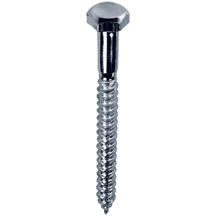 10x70 DIN 571 6.8 Kalite AKB (Altı Köşe Başlı) Demir Trifon Vida Beyaz