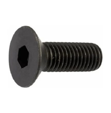 M10x45 DIN 7991 Havşa Başlı İmbus 10.9 Kalite Çelik Cıvata Siyah