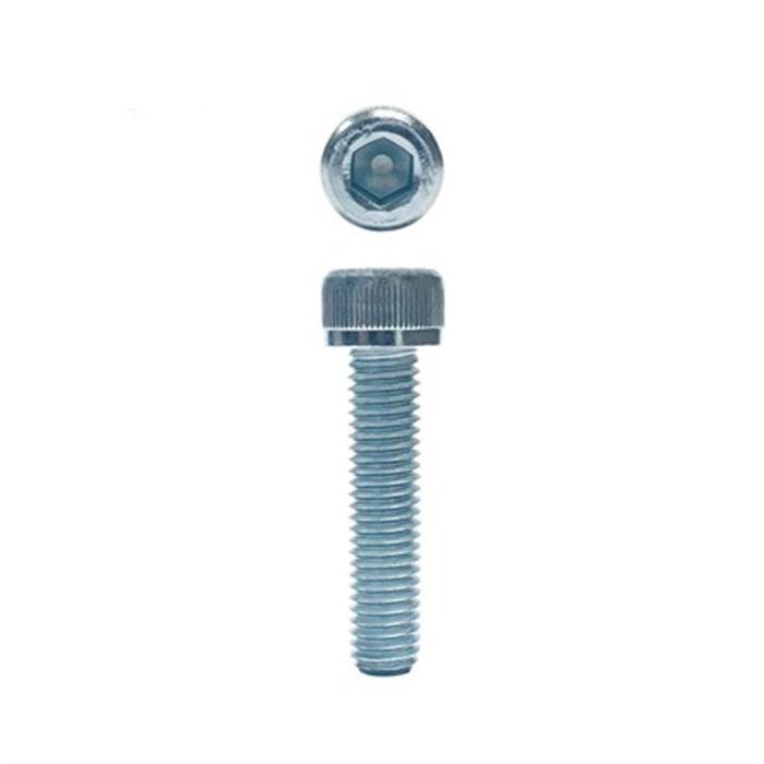 M10x16 DIN 912 İmbus 8.8 Kalite Çelik Cıvata Beyaz 50 Adet